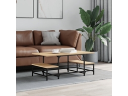 Vidaxl Mesa De Centro 100x50,5x40 Cm Derivados Madeira Carvalho Sonoma