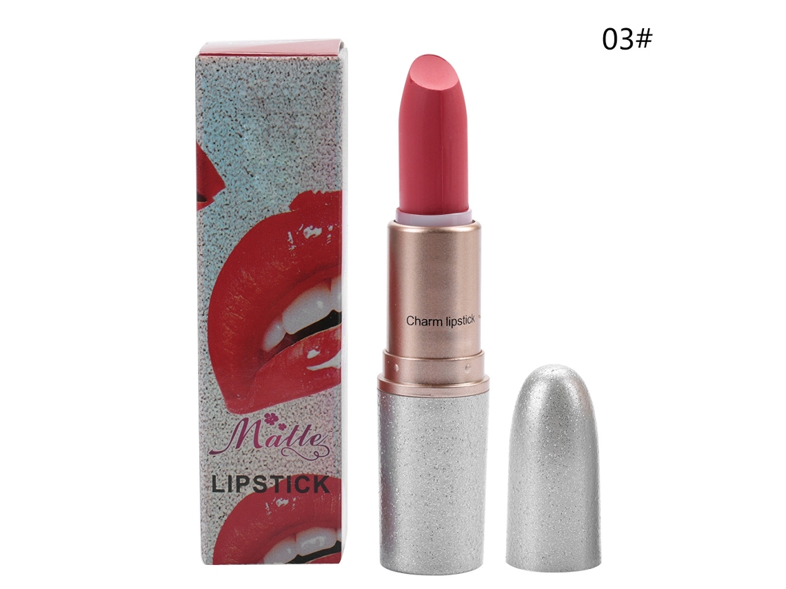 Pintalabios Hidratante Profundo Impermeable De Larga Duración, Brillo Labial Cosmético 03