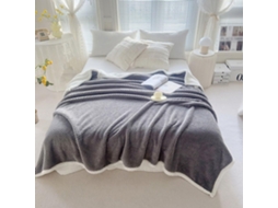 Manta de Lã Berbere Fansu Cor Sólida Super Macia e Fofa Ideal para Cama Lençóis o Inverno 200x230cm, Macio, Qu
