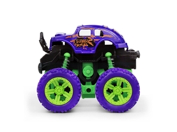 Mali 4pcs Carro de Brinquedo Inercial com Tração 4 Rodas Amortecimento Giratório 360° Presente