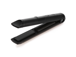 2026 plancha de Cabelo Sem Fio Recarregável Mini para Cachos e Alisamento Ferramenta de Estilo de Cabelo (preto)