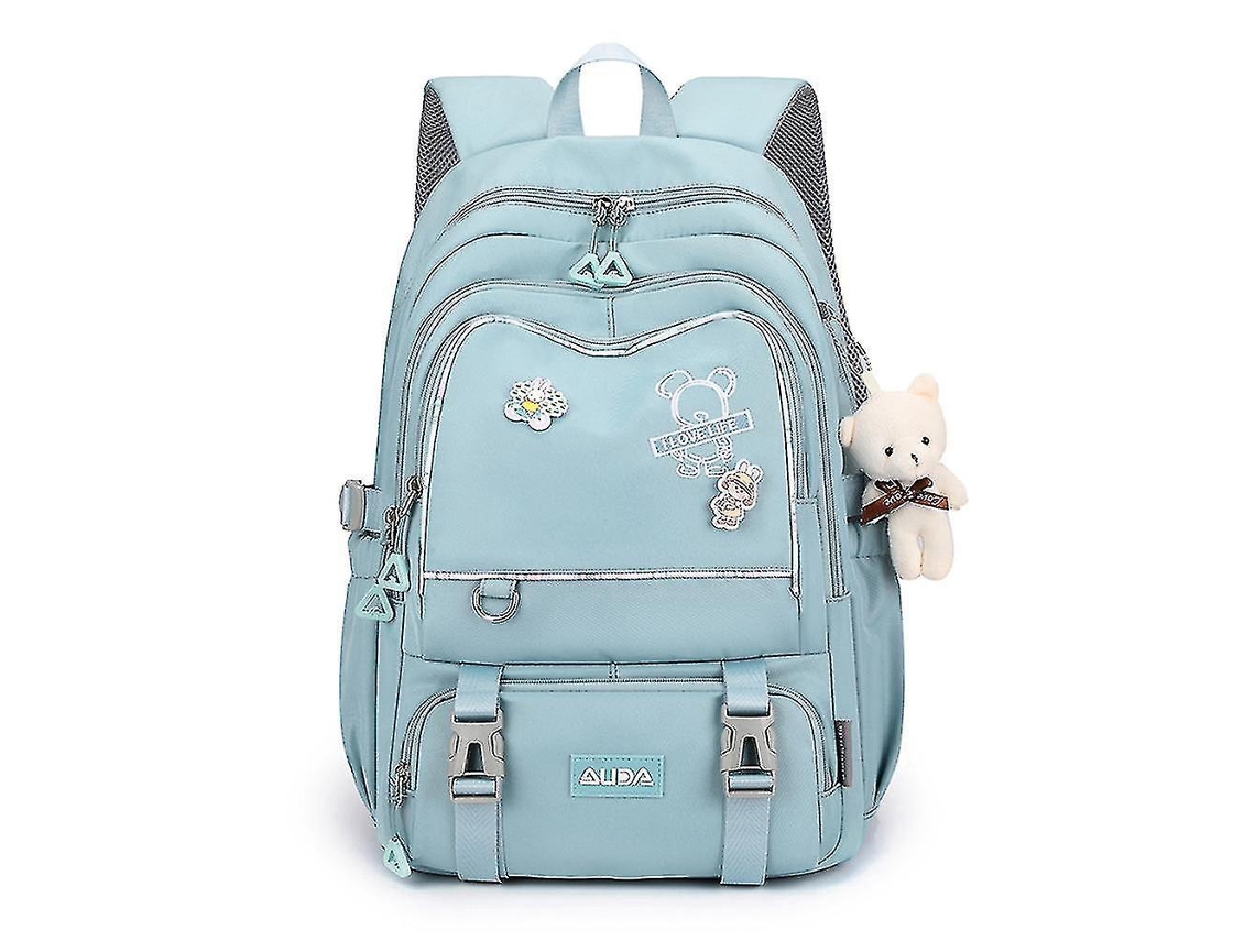 Mochila Escolar, Feminina, Cor Azul