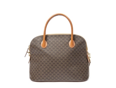 Mala De Ombro Vintage De Mulher Celine Brown Tan Convertible Dome Null Castanho (tamanho Único)