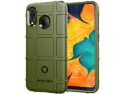 Capa Samsung Galaxy A30 Protective verde