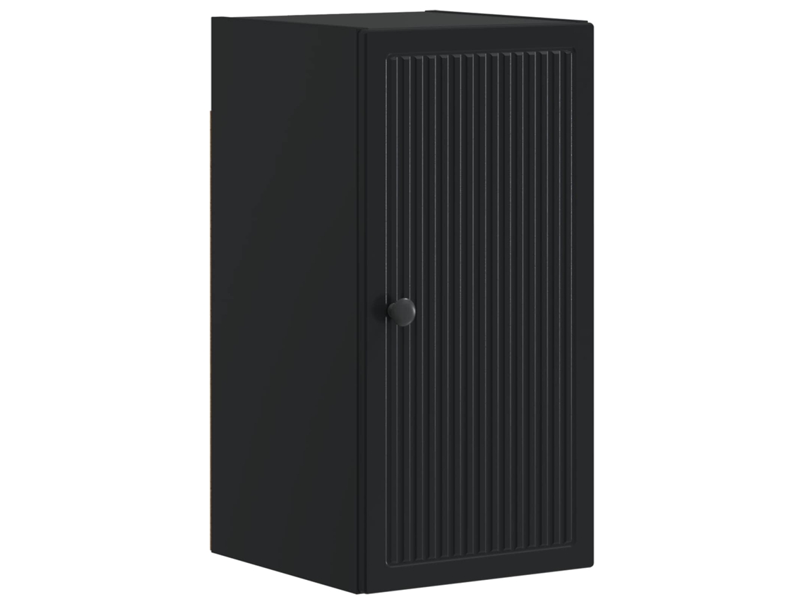 Vidaxl Armário De Parede Para Banheiro Ede Preto 30 X 31 X 59 Cm