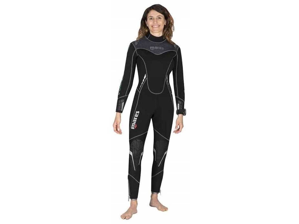 Fato Neoprene Evolution She Dives 7 Mm Preto 3Wmares