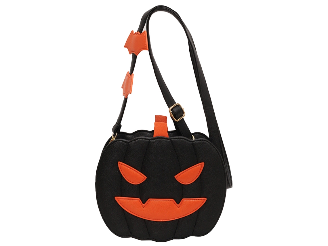 Bolsa de Mulher em Forma de Abóbora Tote de Morcego e Diabo para Halloween NEVEANCE