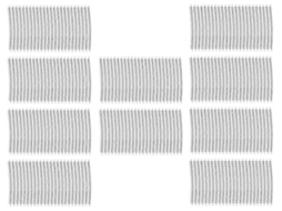 Peça Guitarra Trastes Pack De 10 Metal Prateado