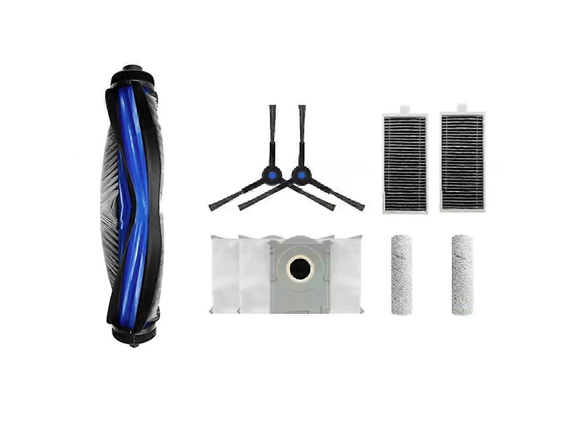 Acessórios Para Aspirador Ecovacs X8 Omni/x8 Pro Omni: Escova Lateral Principal, Filtro, Pano De Limpeza E Saco Para Pó.