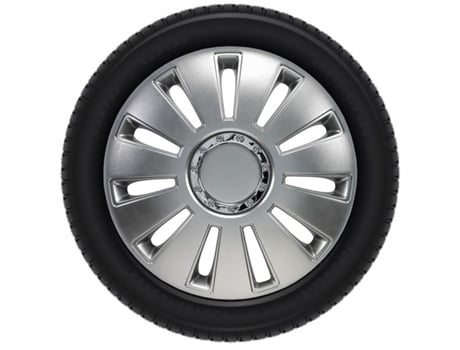 Conjunto de tampas de roda - 15 polegadas - Silverstone