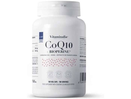 Suplemento Alimentar VITAMINALIA Coq10 + Bioperine® (180 veg caps)
