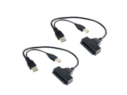 Adaptador De Cabo Usb De 2 Peças Compatível Com Disco Rígido De Laptop Adaptador De Cabo Usb De 2 Peças Compatível Com Disco Rígido De Gokoco