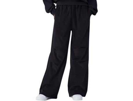 Calça Champion Parachute Mulher Preta 117432 Kk001 L Chappi