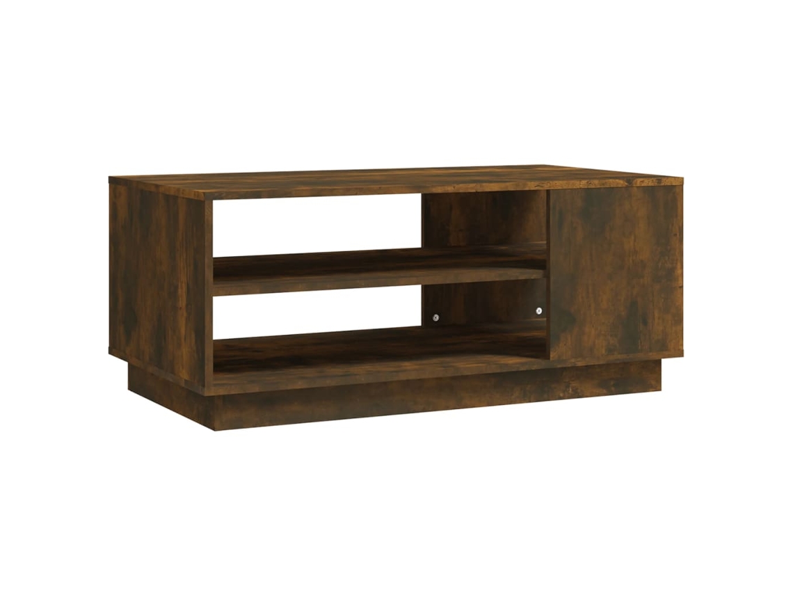Coffee Table, Coffee Tables Vidaxl Marrom Madeira Processada (102 X 55 X 43 Cm)