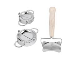 Conjunto de Fabricação de Ravioli Manual LAXISCREED Aço Inox 304