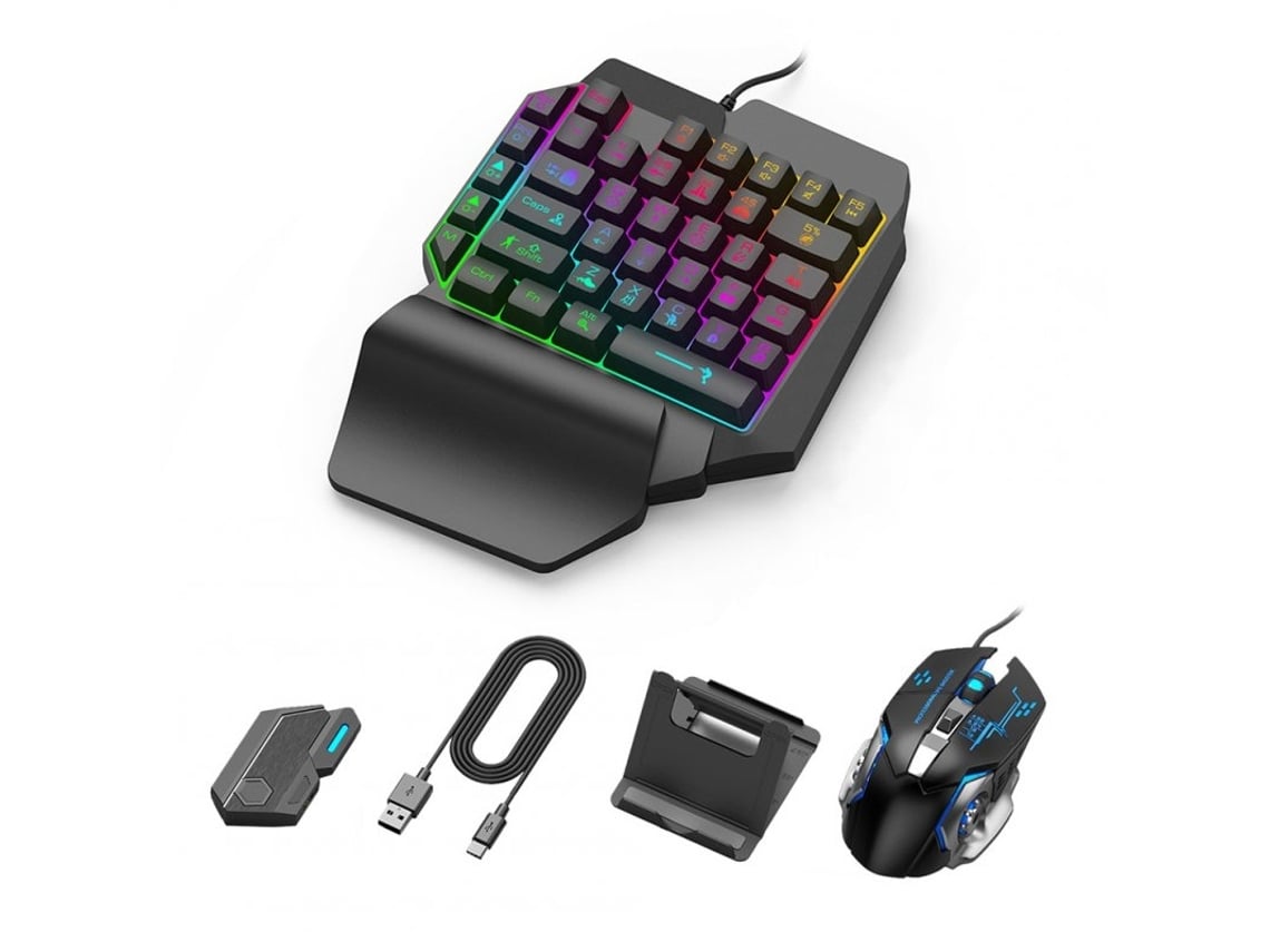 Kit De Assento Para Teclado E Mouse De Disparo De Periféricos Inteligentes, Compatível Com Telefones Android E Ios, Kit Elite*