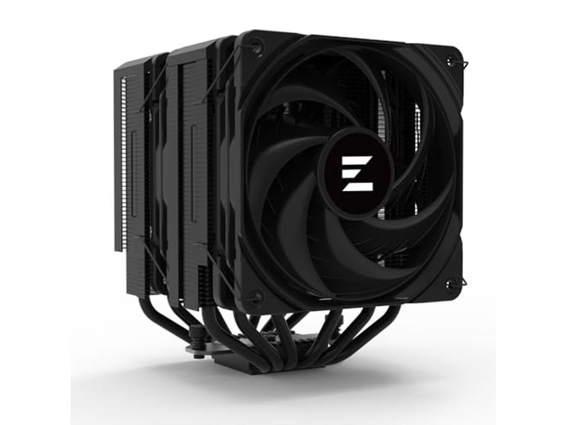 Ventilador Para Processador Zalman Cnps14x Duo Preto Compatível Lga1150 Alumínio Com Cobre