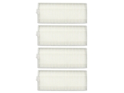 Acessórios de vassoura, para aspirador de pó cocotec conga 4090 conga 4090 5090 limpeza de filtro hepa (4 peças)