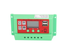 Controlador De Carga Solar Laxiscreed Com Ecrã Lcd Ajustável Para Painéis Solares