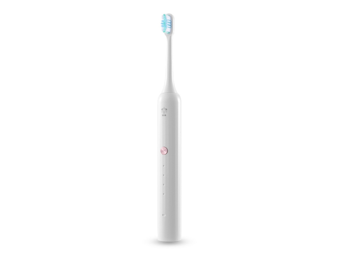 Escova Elétrica Sónica Magnética Usb Carregável À Prova Dágua Adulto Sfushos (branca)