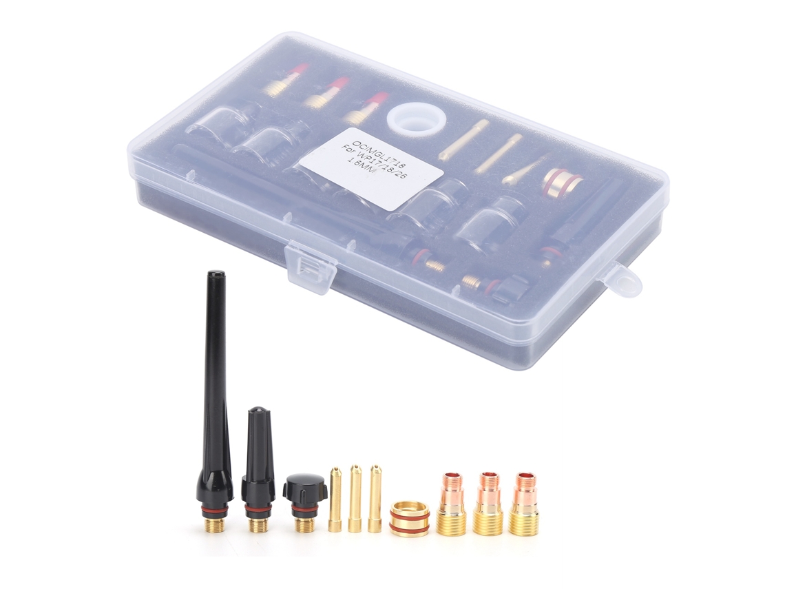 Kit De Acessórios Para Tocha De Soldar Laxiscreed Com Consumíveis De Vidro E Latão