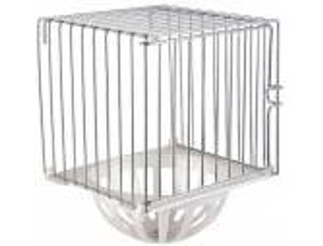 Casa para Pássaros  (Branco - Metal)