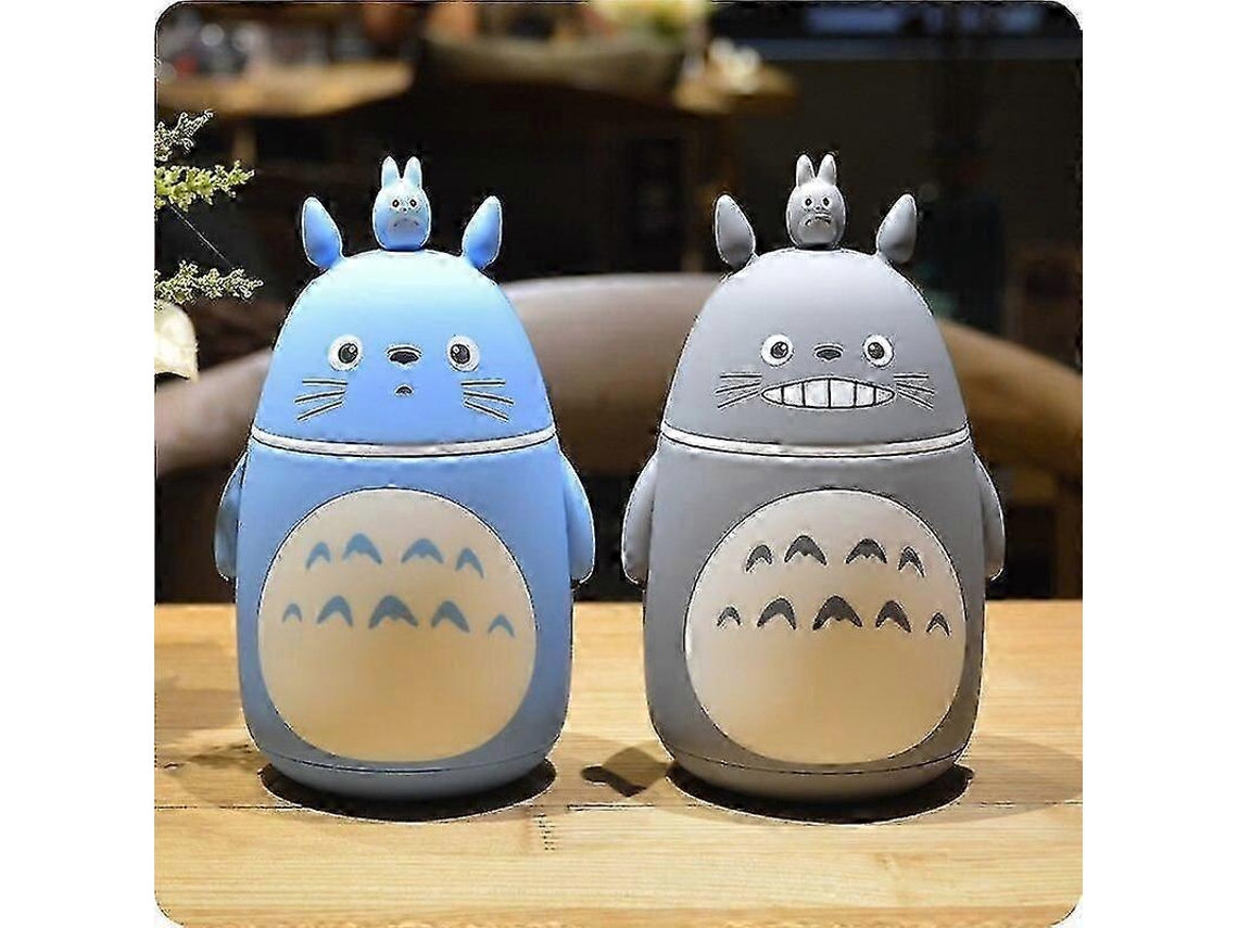 Garrafa Térmica Portátil De Aço Inoxidável 304 248ml, Desenho Animado Totoro, Copo Térmico De Anime E Caneca, Garrafa Térmica De Vidro Ly Ebike