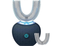 Escova de Dentes Elétrica Natal, Automática, Kit Branqueamento Sonic em Formato U C Om Cabeça Sub GOKOCO