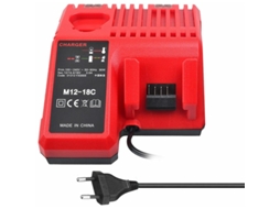Lurelia Carregador De Bateria 110-220v 12-18v 50-60hz 12v 14,4v Compatível Milwaukee Com Proteção 14v