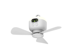 Mini Ventilador De Carga - Recargable (8000 Mah) - Blanco