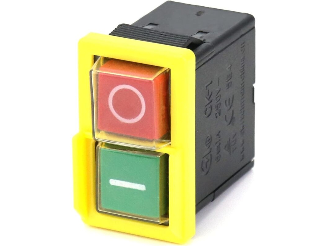 Interruptor De Emergência Universal Kjd 6 250v 4a. Interruptor Para Máquinas. Interruptor Parada