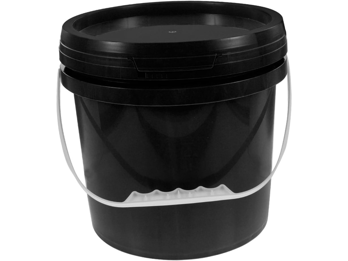 Balde De Plástico Hermético De Qualidade Alimentar Com Alça, Recipiente Para Tinta.