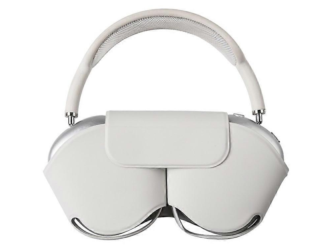 Capa De Couro Sintético Compatível Com Airpods Max Com Modo De Suspensão Para Fones De Ouvido Brilvibera