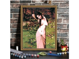 Kit De Pintura Por Números Para Pintura A Óleo Diy Decorar Parede Presentear
