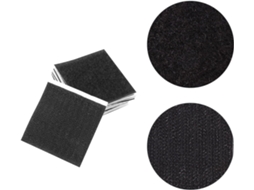 Fixador De Sofá Antiderrapante Fomiyes, Pvc Preto, 40 Peças Quadradas