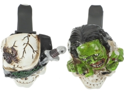 Difusor De Aromas Para Carro Com Caveira De Halloween (2 Peças)