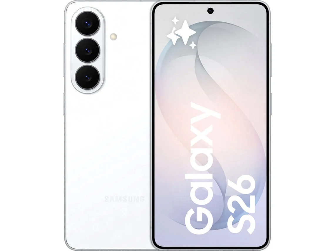  Smartphone SAMSUNG Galaxy S26 (Outlet Caixa Aberta - 6.3'' - 12 GB - 256 GB - Branco)