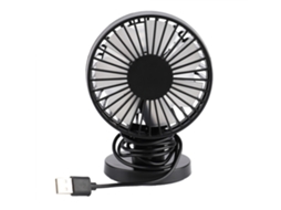 Ventilador Mini Usb Silencioso 2 Lâminas Home Office
