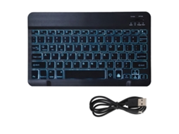 Teclado Bluetooth (com Iluminação, Conexão Multi-dispositivo)