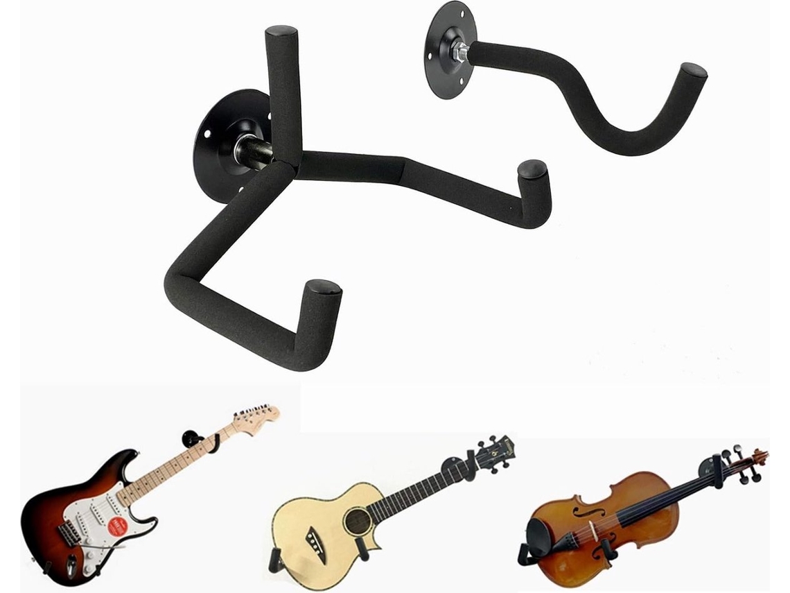 Suporte de Parede para Ukulele/baixo/violino com Gancho para Painel Ripado AQUAFORGE
