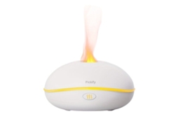 Lurelia Difusor De Aromas Usb Com Efeito Chama 200 Ml, Desligamento Automático