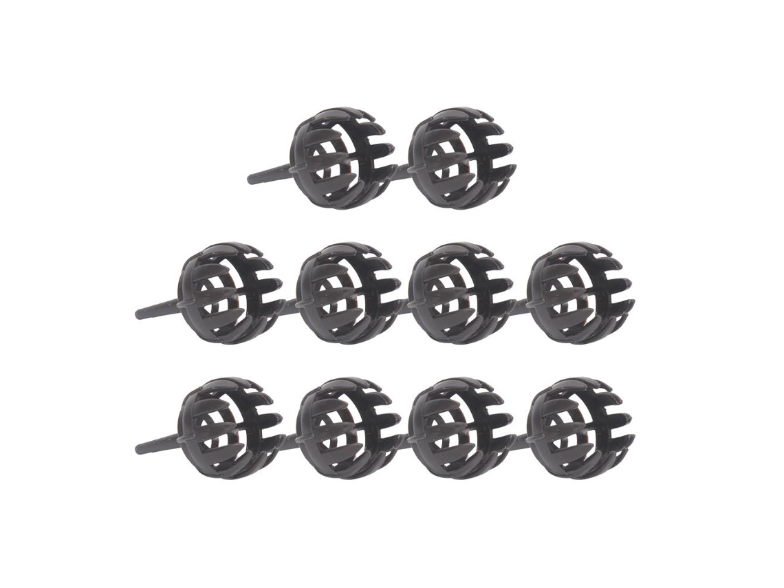 10 Caixas Adubo Bonsai Cestos Plásticos Controle Fertilização Garra