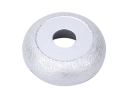 Rueda De Diamante Bronceada De 3 Polegadas Para Amoladora Angular, Seca Ou Úmida, Disco De Esmerilado 15mm