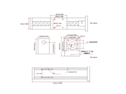 Peças Cnc De Trilha De Movimento Linear (atuadores Lineares, Acessórios Com 4 Corrediças)