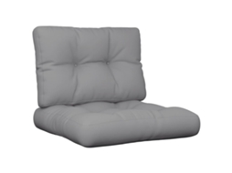 Pallet Cushion, Pallet Cushions Vidaxl Cinzeto Tecido (50 X 50 X 12 Cm)