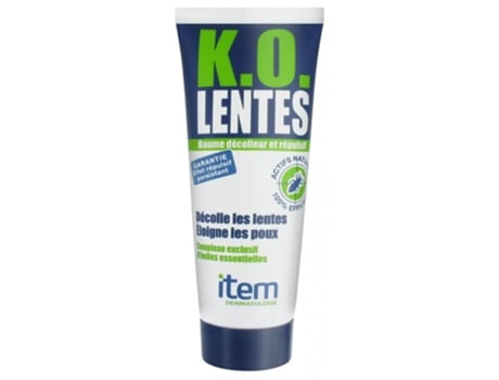 Repelente Ko tira lêndeas e 100 ml ITEM DERMATOLOGIE