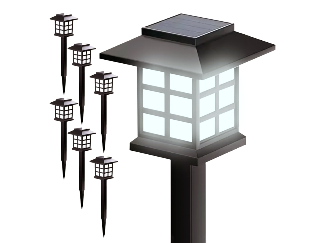 Célula Solar para Lanterna de Jardim 6 Unidades AQUAFORGE