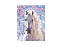 Diy Animais Pintura De Strass Decorativo Cavalo 8627