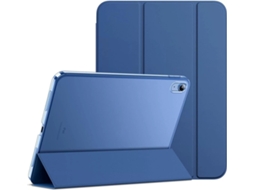 Capa para iPad ZYBLSSBB 11a/10a geração, rígida, auto wake, navy