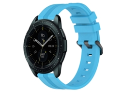 Pulseira De Silicone Listrada Côncava Para Samsung Galaxy Watch 42mm 20mm